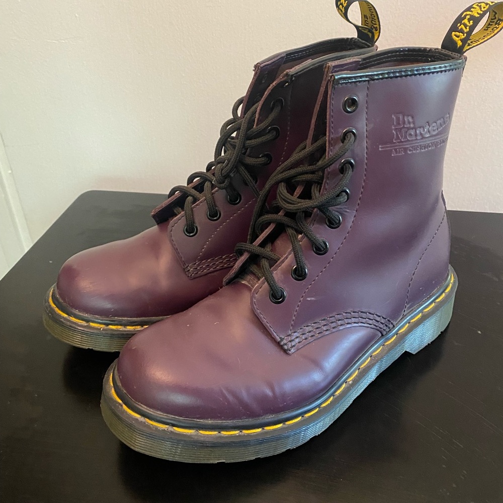 Purple Doc Martens